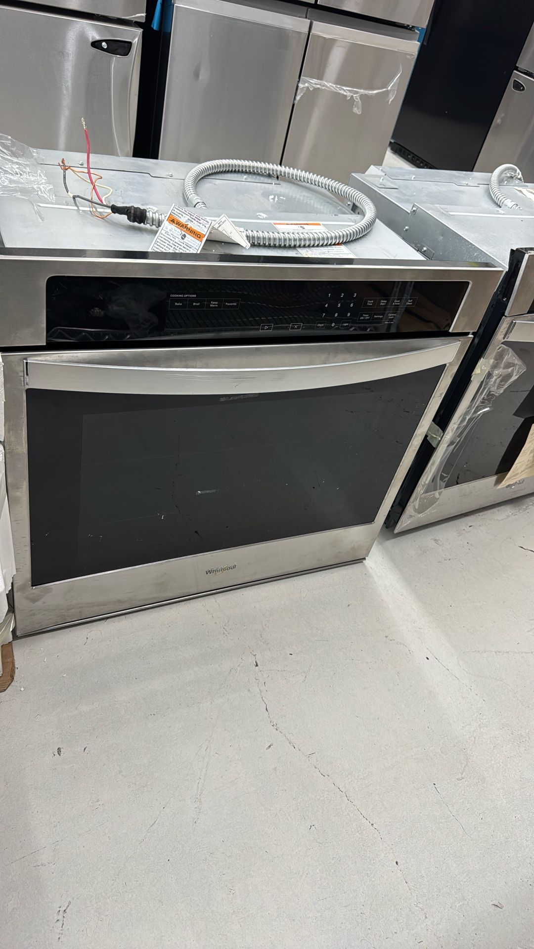30 in. Single Electric Thermal Wall Oven with Self-Cleaning in Stainless Steel