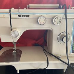 Vintage Necchi Sewing Machine (Model: 536FB) * Rare Unit *