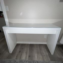 Malm White IKEA Vanity 