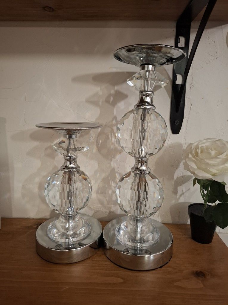 Crystal Candle Holder