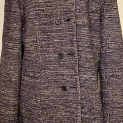 Coldwater Creek Sz L Wool Coat