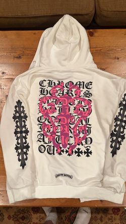 Chrome hearts zip up hoodie medium NEW