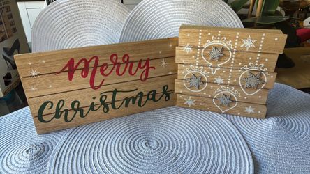 Christmas wall decor set