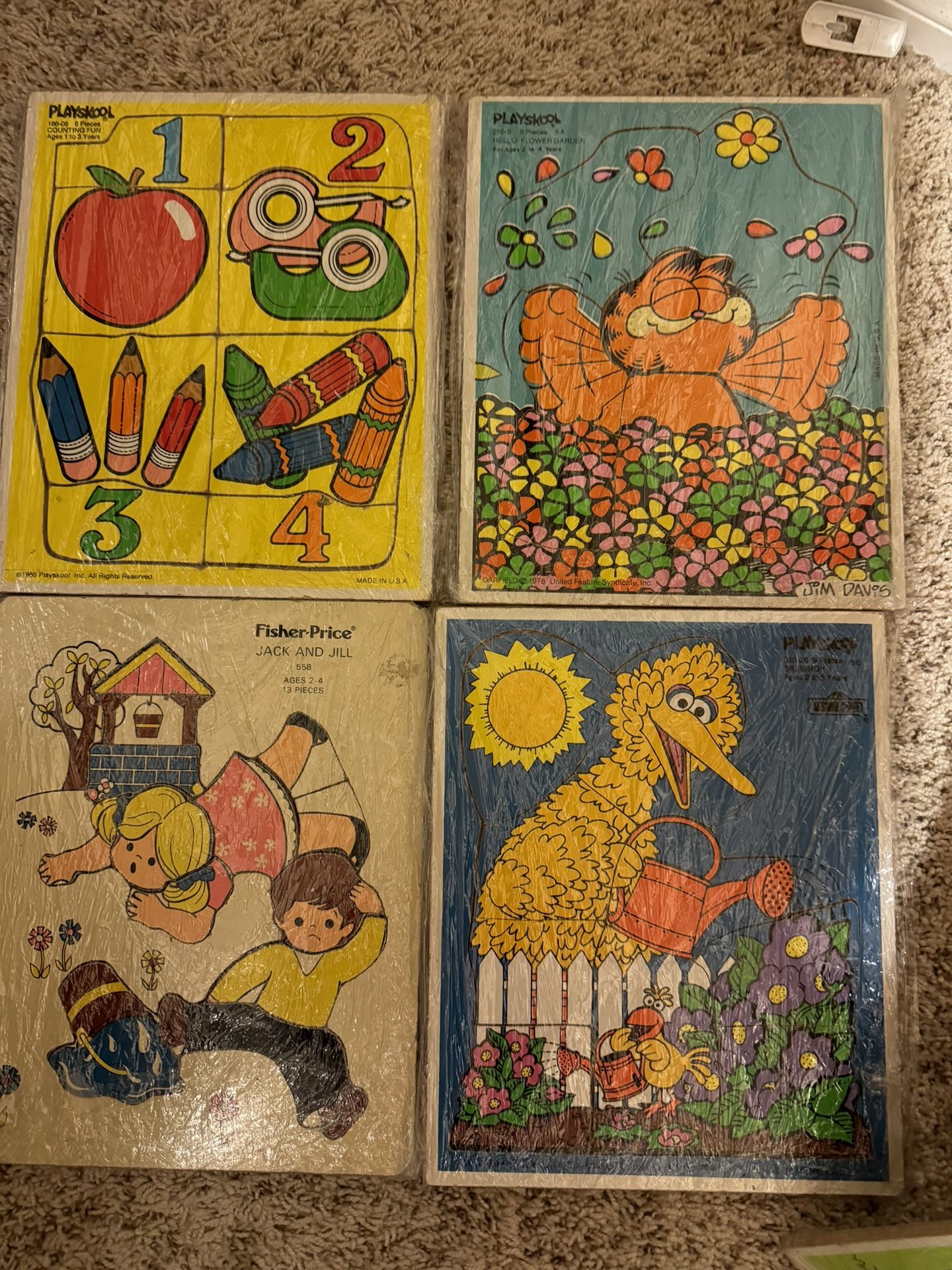 Vintage Playskool Puzzles  & Hobbies