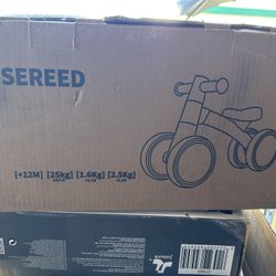 SEREED  Pink Baby Balance Bike for Girls 10-24 Months NEW IN BOX Cute Gift!