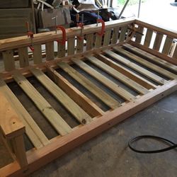 Twin Sized Patio Porch Swing Daybed