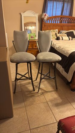 two bar stools