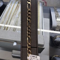 14k Fígaro Bracelet 