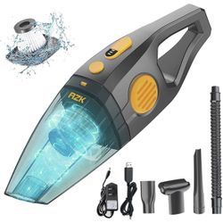 AZHZOLSK Dust Buster Upgrade Handheld Vacuum Cordless Rechargeable Handheld Vacuums 12000PA-14000PA with Power Display for Car, Offic