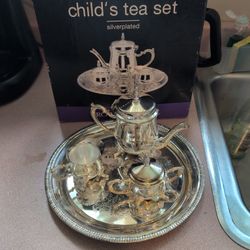 Silver Plated Tea Set 