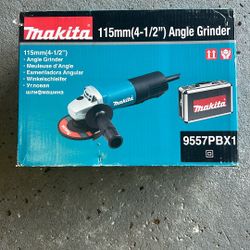 Makita Angle Grinder W/ Hard Case