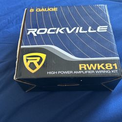rockville High Powered Eight Gauge Amplifier Wiring Kit