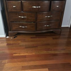 Dresser, Mirror Two Night Stands 