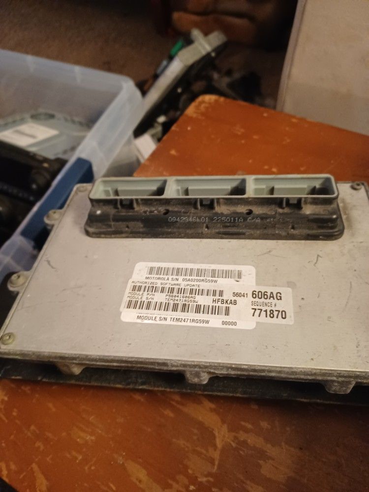 02 Liberty Engine Control Module