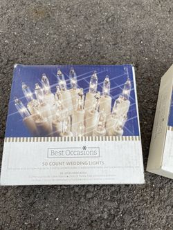 White Christmas Lights 