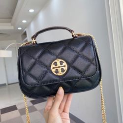 Newest TB Handbag Made Of Sheepskin Size 21x14x7cm