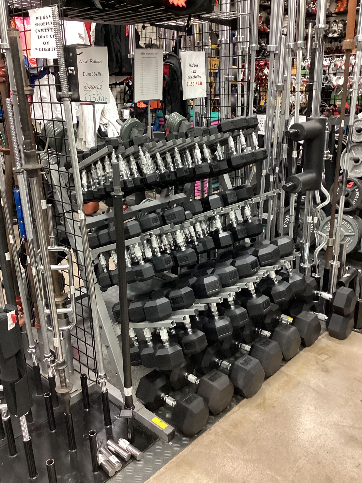 Great Selection Of New And Used Weights And Fitness Equipment ( Read Description )