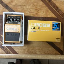 Boss AC 3 Acoustic Simulater
