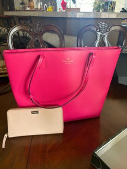 Kate Spade Purse with Wallet (like new)