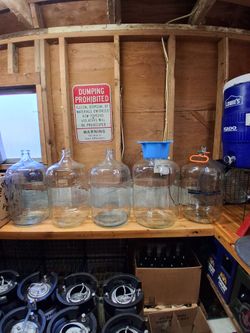 Glass Carboys $10 each