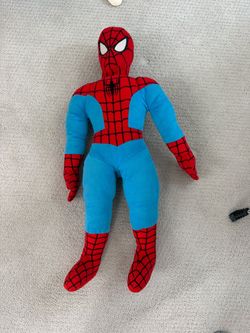 Large Spider-Man plush toy