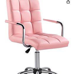 Pink Desk/Office/Vanity Chair