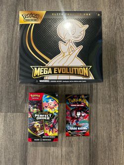 Pokemon Mega Evolution EBT Perfect Order Chaos Rising Lot