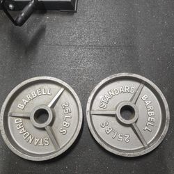 Olympic Plates 25 Lbs Pair