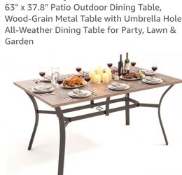 Outdoor table