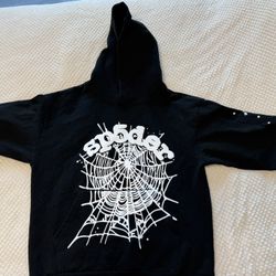Black And White Sp5der Hoodie