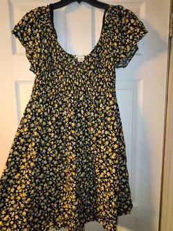 Summer floral dress