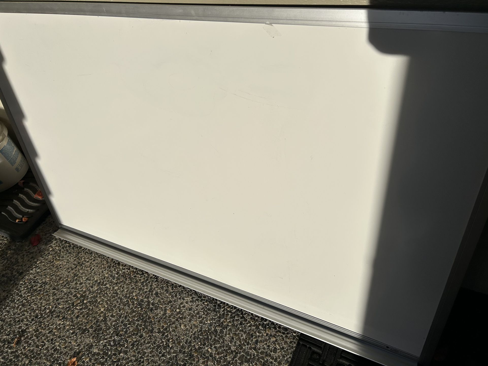 Magnetic Dry Erase Board. 5 X 3 Feet.