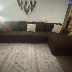 Brown Couch 