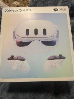 Meta Quest 3 - 512GB 8 4K ( new)