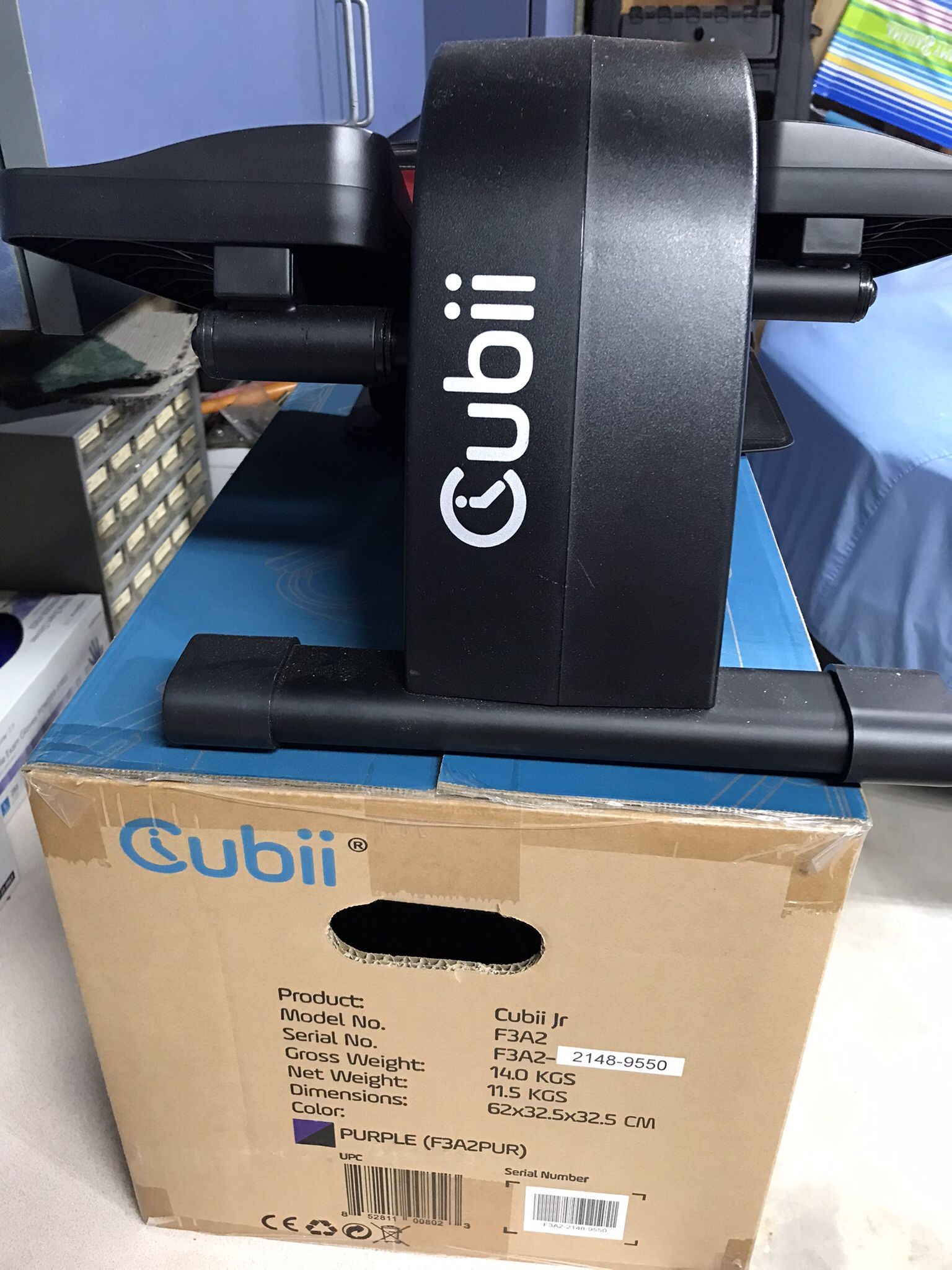 Cubii Leg Exercise