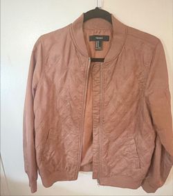 Forever 21 Quilted Bomber Jacket