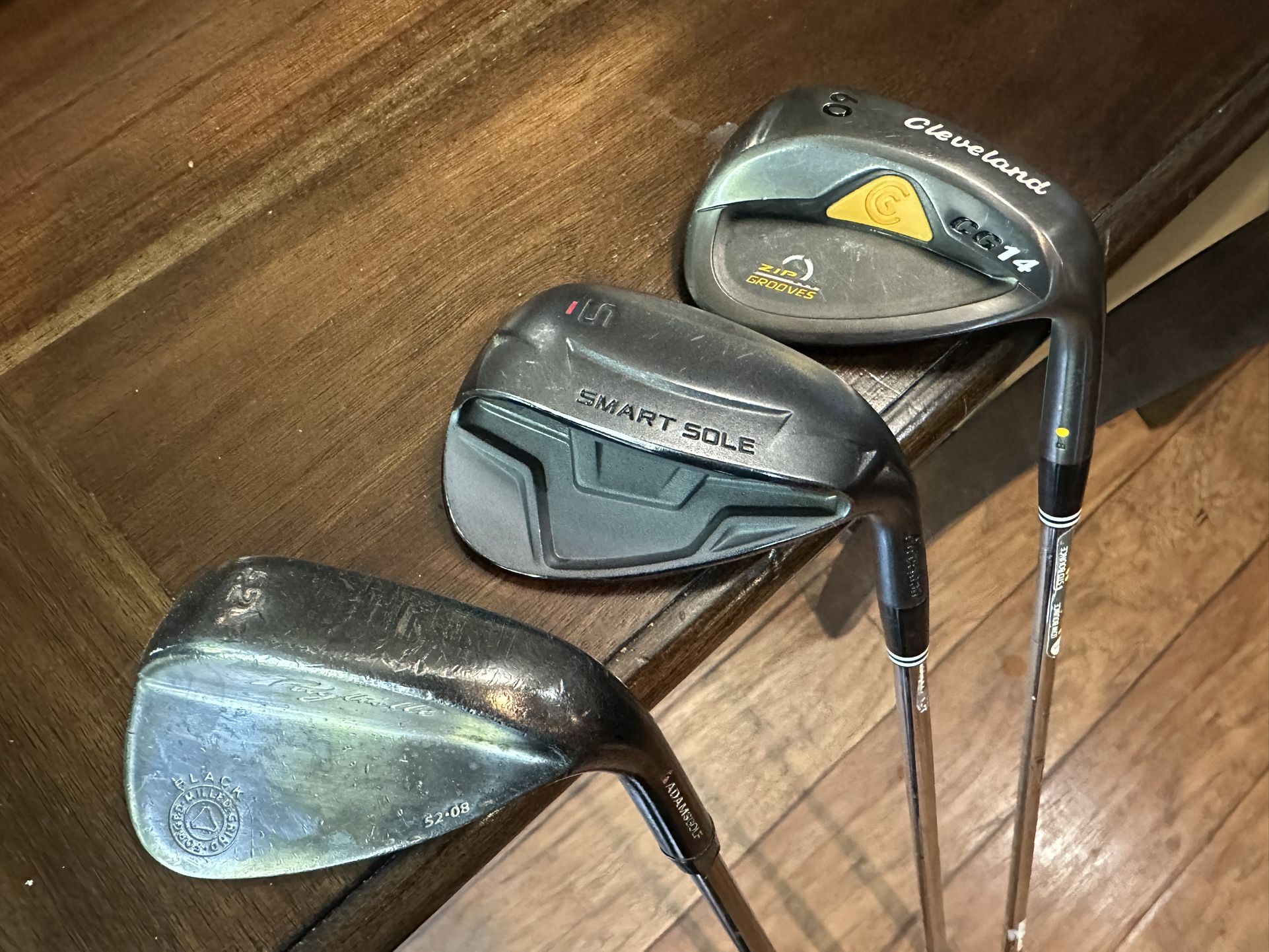 Cleveland Golf Wedge Set 52, 56, 60 Golf Clubs Adam’s Golf Wedge
