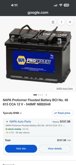 New car battery