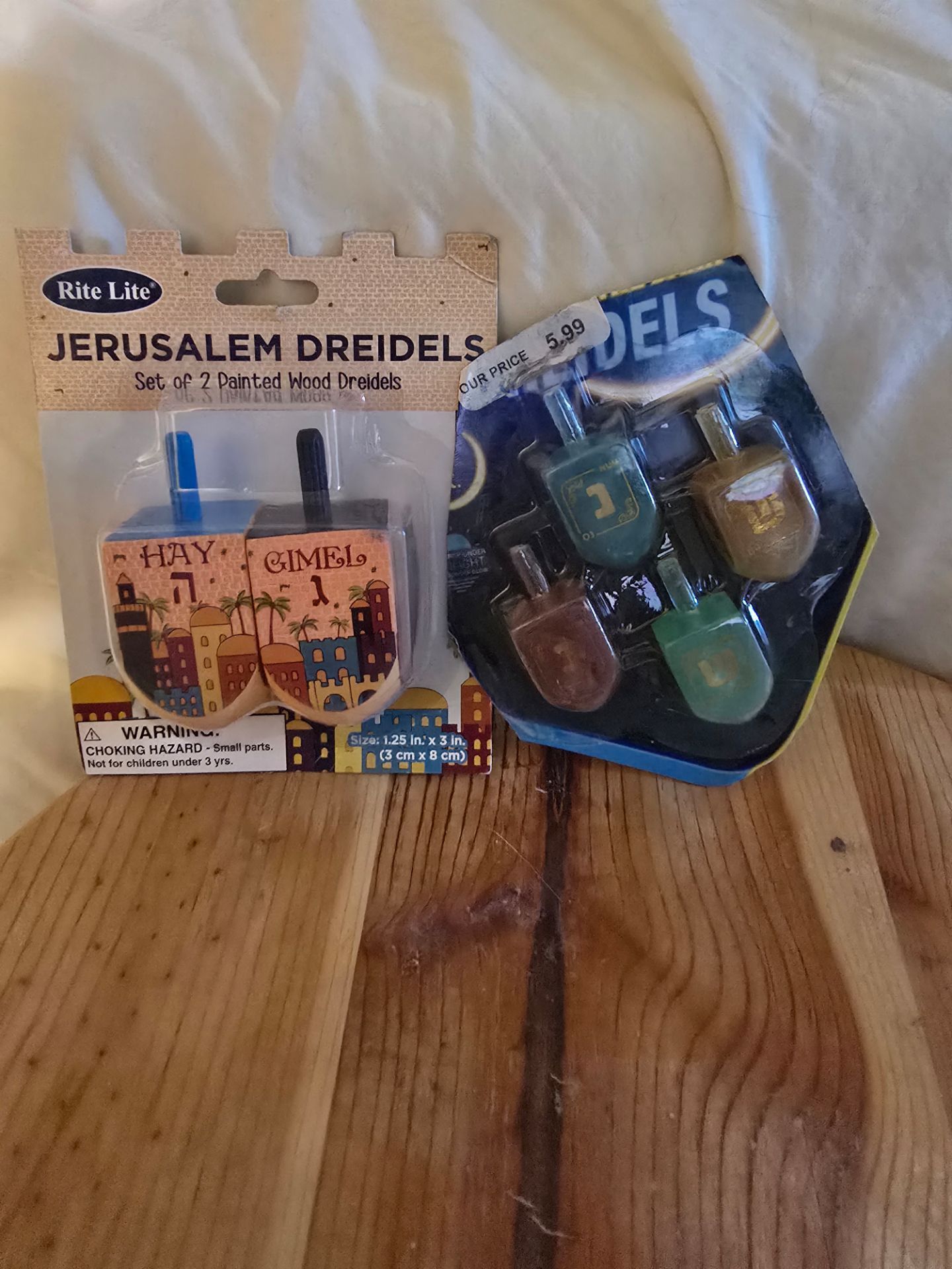 2 packs of dreidels