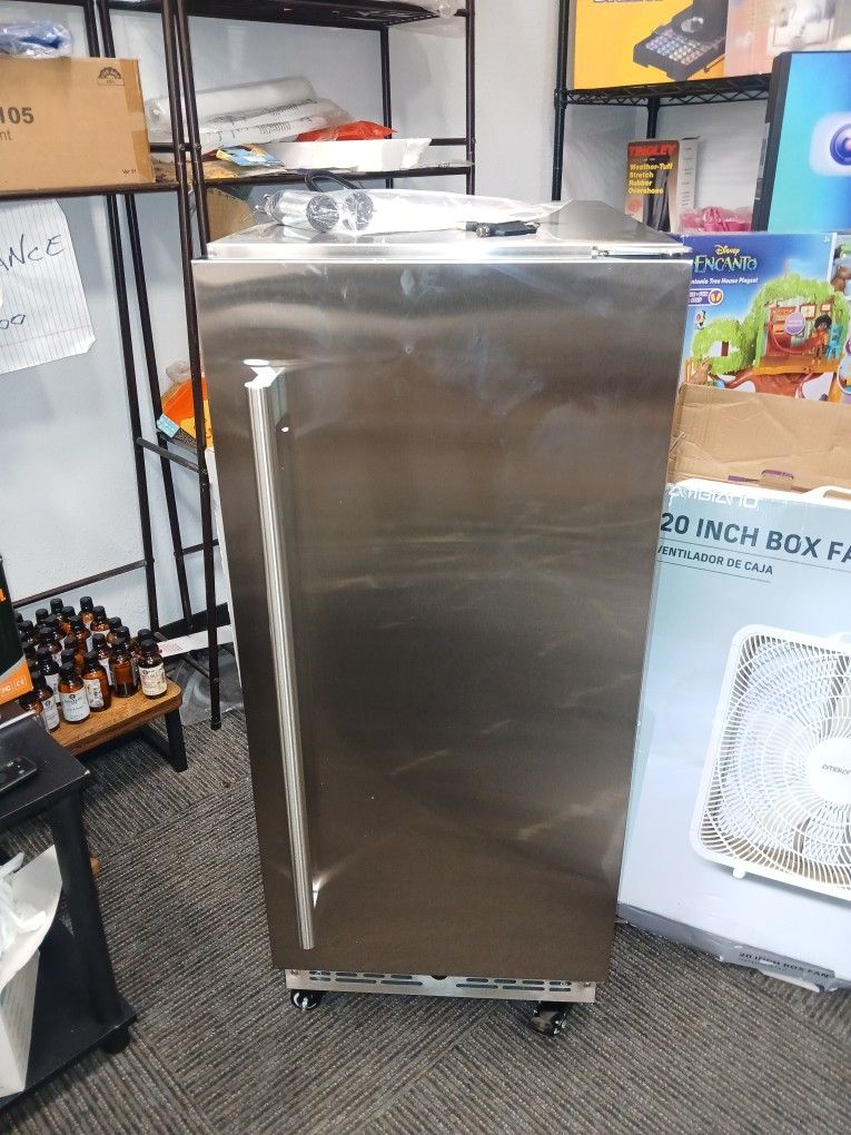 Mini Stainless Steel Fridge 