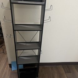 Gaming shelf with controller holders