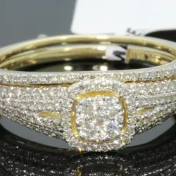 Brand New Women Diamond Ring & Band