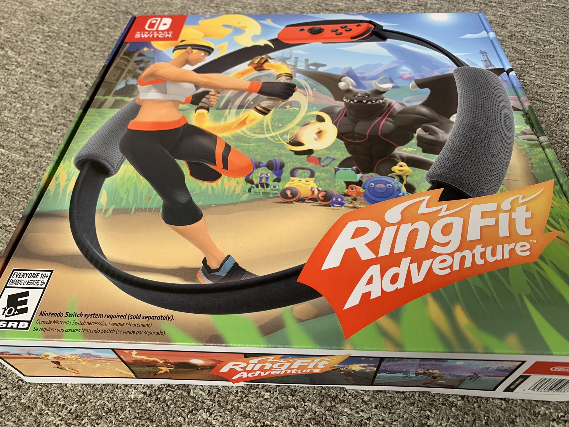 New Ring Fit Adventure for Nintendo Switch
