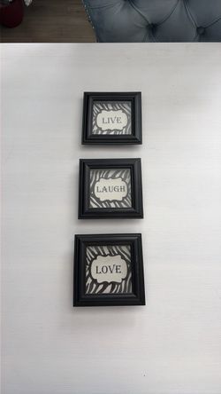 Live love and laugh, Home decor