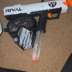 Rival Nerf Gun And Mask