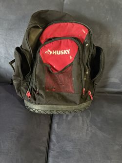 Husky Pro Tool Back Pack And 12” Tool Bag
