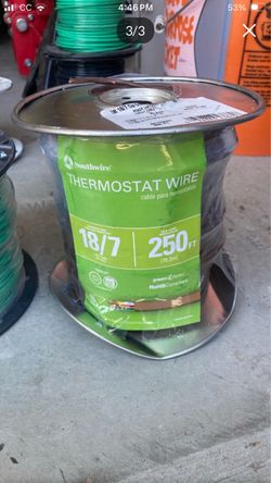 18/7 Thermostat Wire 250ft Roll