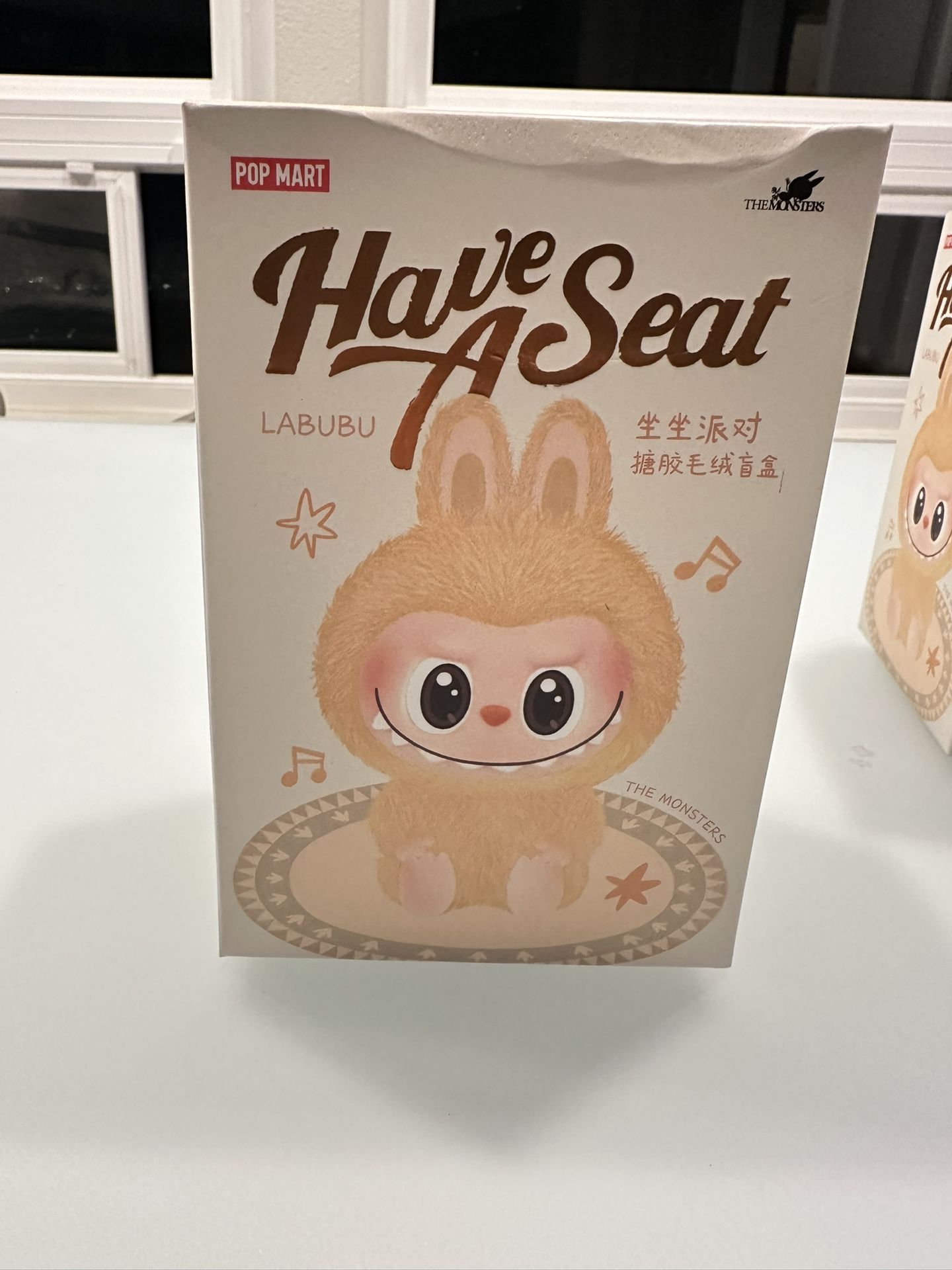 New, Sealed Hehe Labubu Have A Seat 