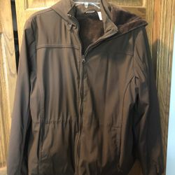 Jr. Brown Soft Lined Jacket XL