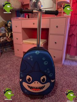 Baby Shark Luggage Scooter